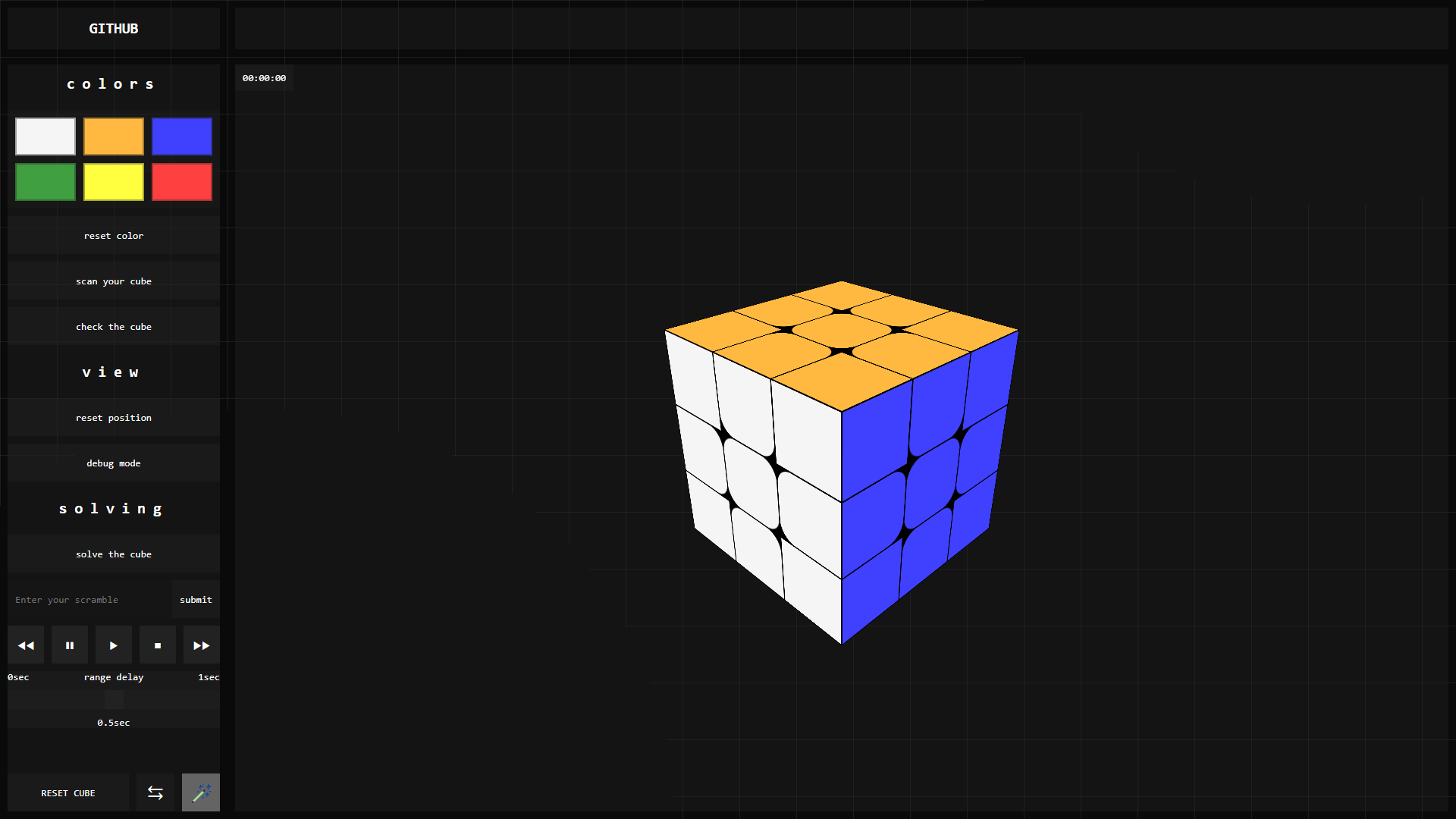 projet rubick's cube