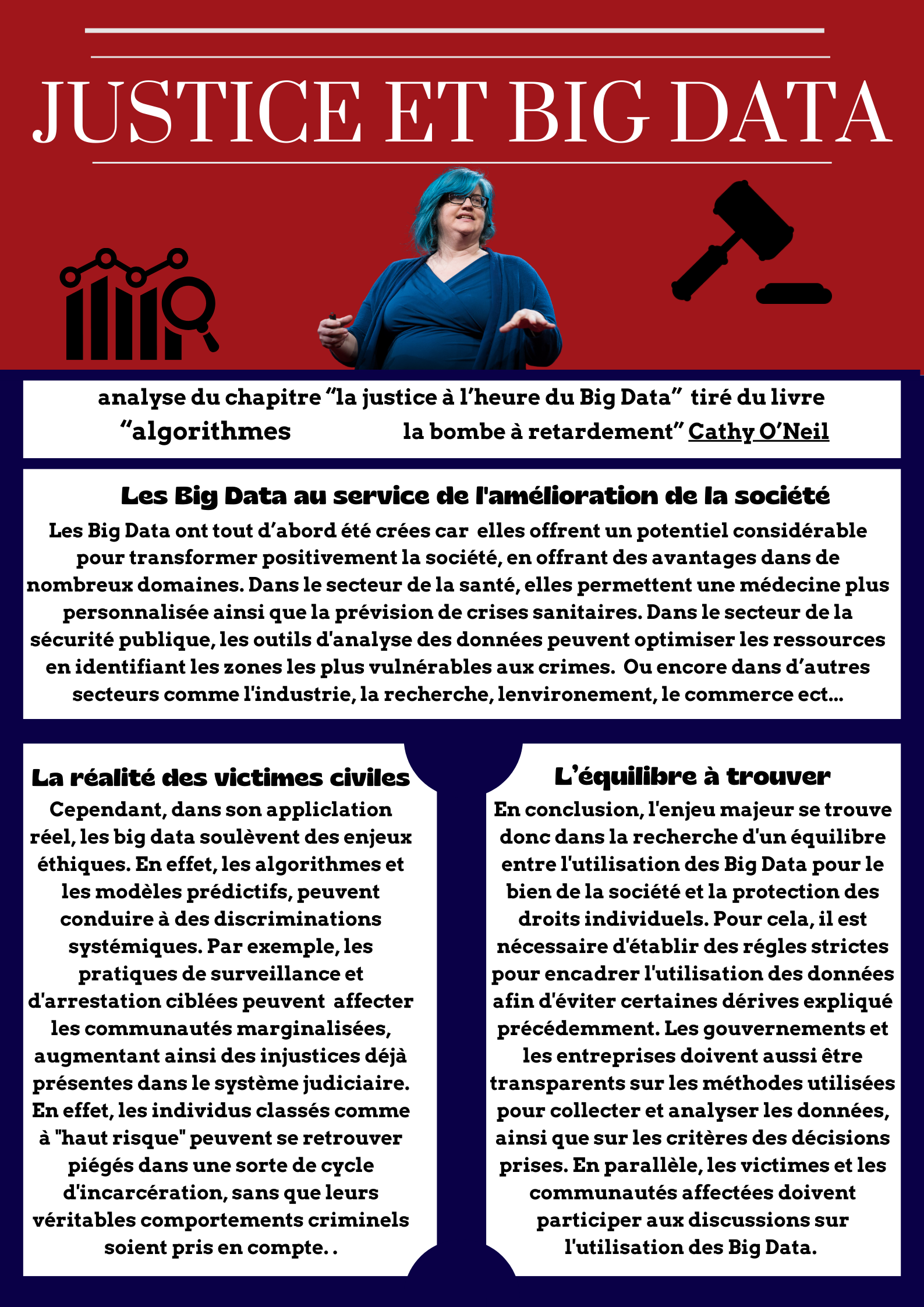 Poster Scientifique - Justice et Big Data